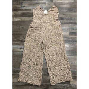 Abercrombie & Fitch Mens  XL Leopard Print One Piece Jumpsuit New w $79 Tags
